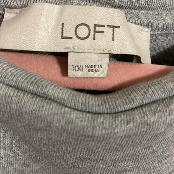 Gray cropped constellation sweatshirt - Picture 4 of 4